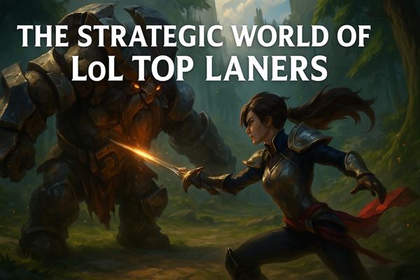 The strategic world of lol top laners