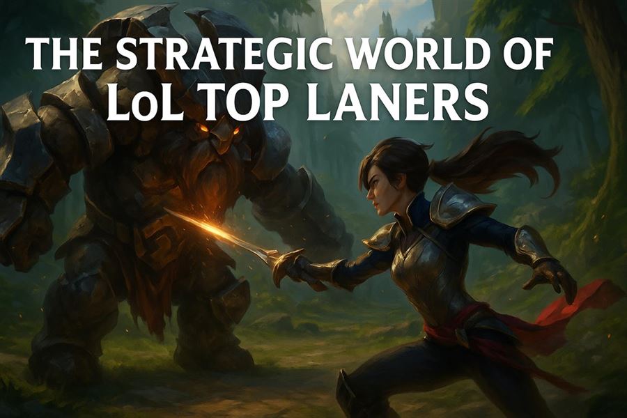 The strategic world of lol top laners