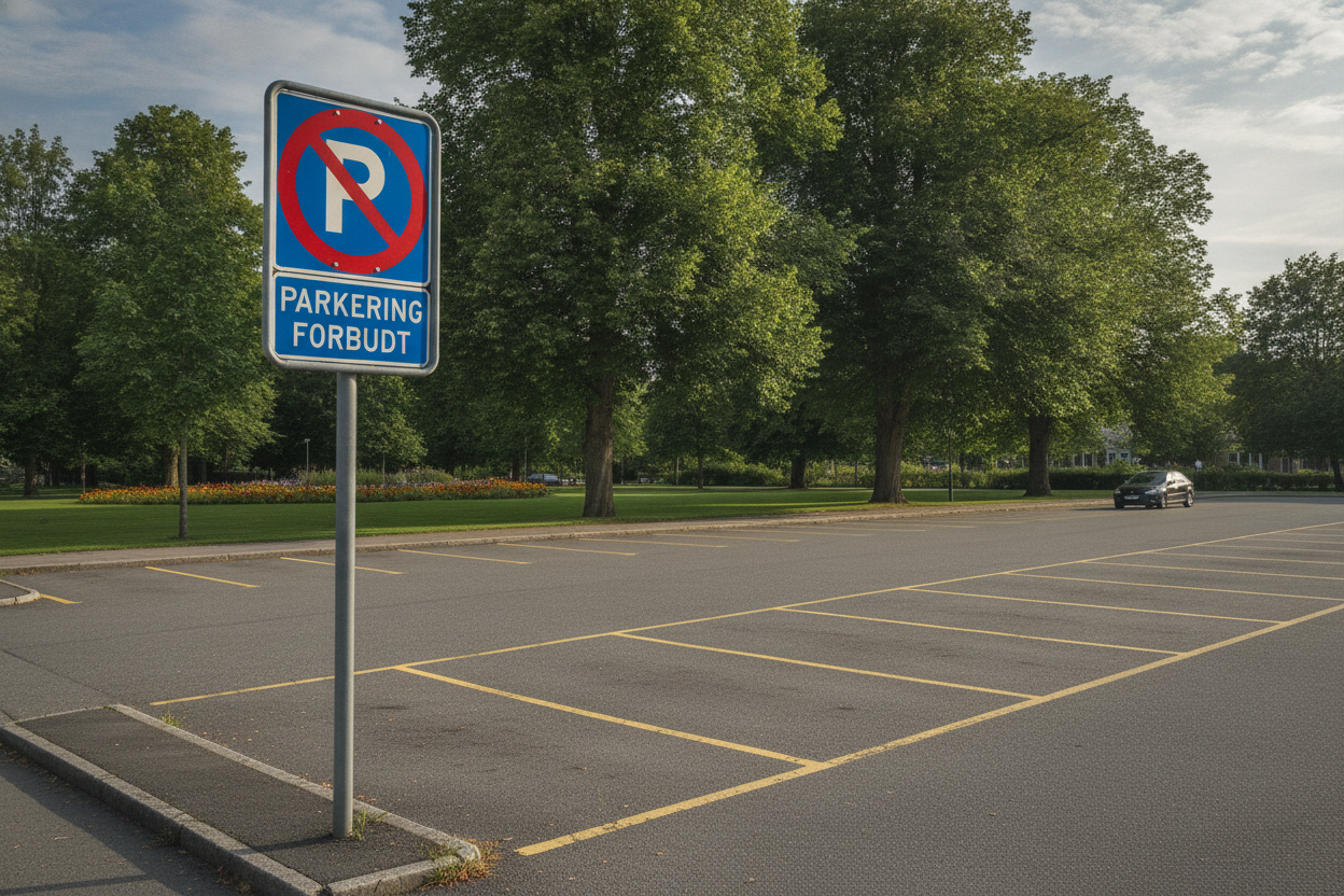 Alt du skal vide om et parkering forbudt skilt